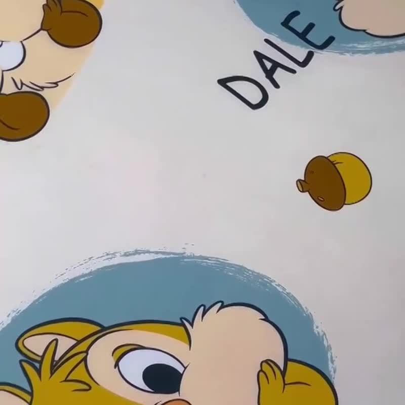 91家纺网 家纺一手货源 找家纺 小虾米 2023新款卡通系列全棉床笠（可定制） 奇奇和蒂蒂