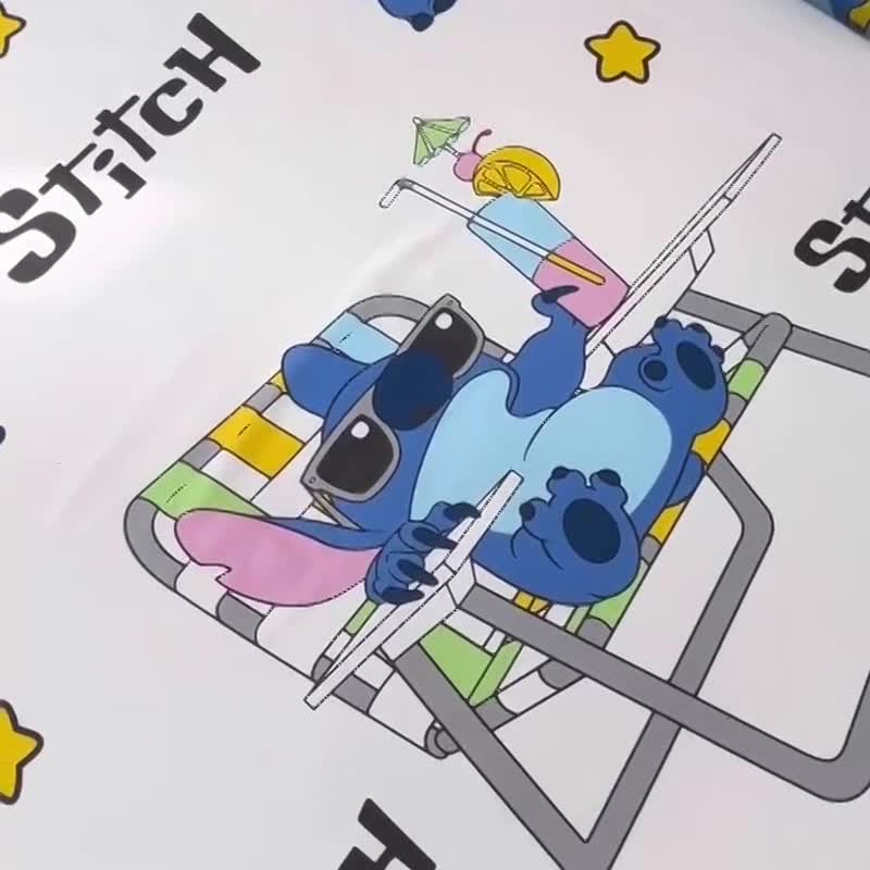 91家纺网 家纺一手货源 找家纺 小虾米 2023新款卡通系列全棉夏被 摇滚史迪仔