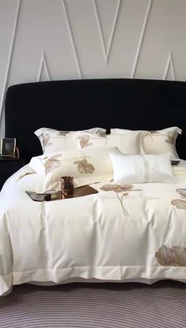 91家纺网 家纺一手货源 找家纺 馨蕊2023春夏新品100支高定系列新品棉茱丽叶-初夏粉 月光白