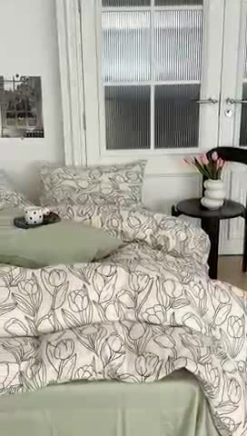 91家纺网 家纺一手货源 找家纺 昔可 2023新款法式复古系列普通款 黑色郁金香