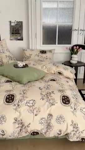 91家纺网 家纺一手货源 找家纺 昔可 2023新款法式复古系列普通款 松茶玫瑰