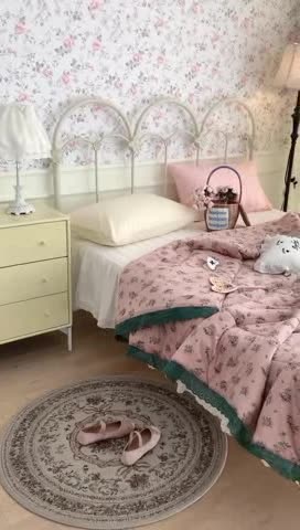 91家纺网 家纺一手货源 找家纺 昔可 复古蕾丝花边针织夏被 粉嫩小甜心