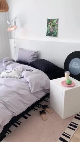 91家纺网 家纺一手货源 找家纺 昔可 纯色混搭拼色 高级灰黑