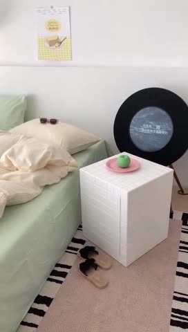 91家纺网 家纺一手货源 找家纺 昔可 纯色混搭拼色 茉莉奶绿