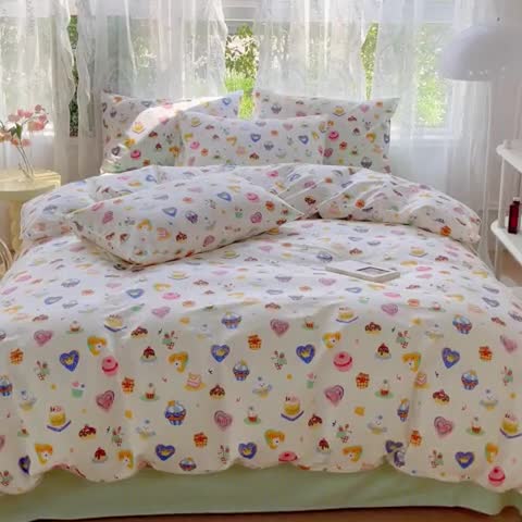 91家纺网 家纺一手货源 找家纺 感遇家纺 2023新款全棉印花四件套 可可西里