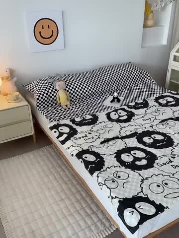 91家纺网 家纺一手货源 找家纺 怡家居 2023新款全棉印花隔脏旅行睡袋 小幸运