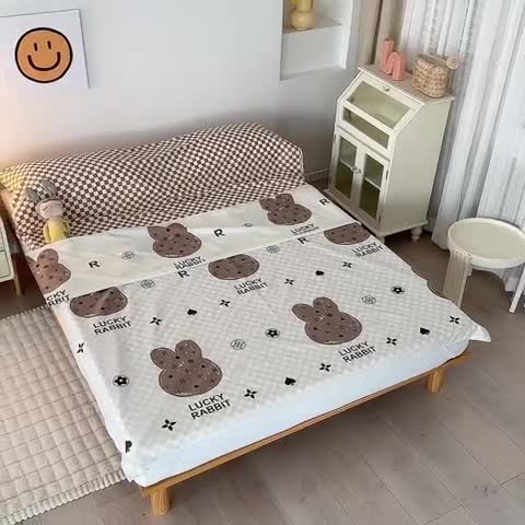 91家纺网 家纺一手货源 找家纺 怡家居 2023新款全棉印花隔脏旅行睡袋 米奇宝贝