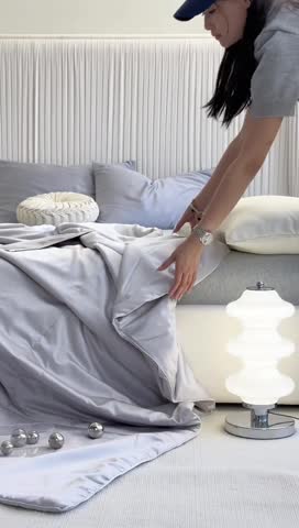 91家纺网 家纺一手货源 找家纺 （总）安莱生活 2023新款天丝夏被香格里拉极简系列夏被