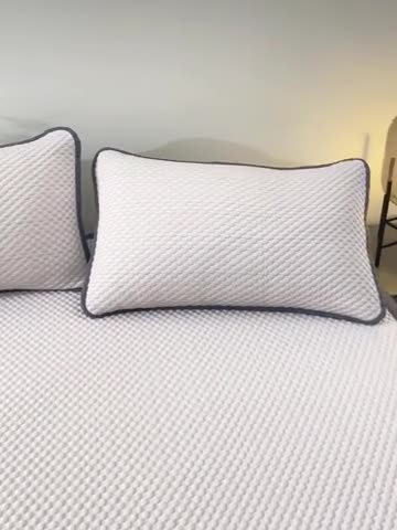 91家纺网 家纺一手货源 找家纺 梦初语 2023新款冰豆豆凉席 梦幻灰