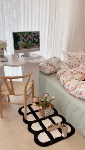 91家纺网 家纺一手货源 找家纺 昔可 2023新款全棉四件套 彩色水彩花花