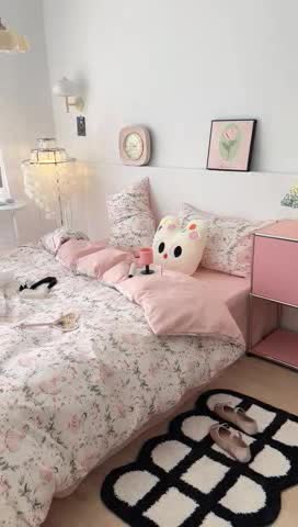 91家纺网 家纺一手货源 找家纺 昔可 2023新款全棉四件套 芭蕾少女