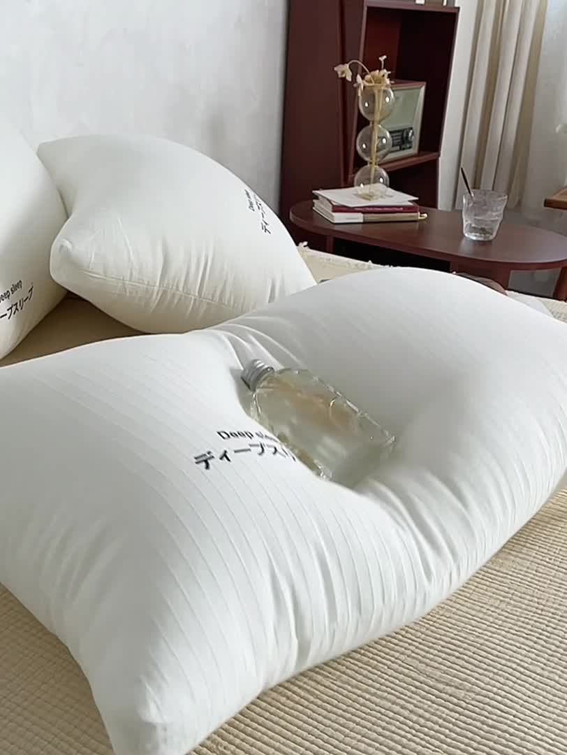 91家纺网 家纺一手货源 找家纺 （总）她喜爱枕芯枕头 2024新款日式原棉舒适枕枕芯枕头