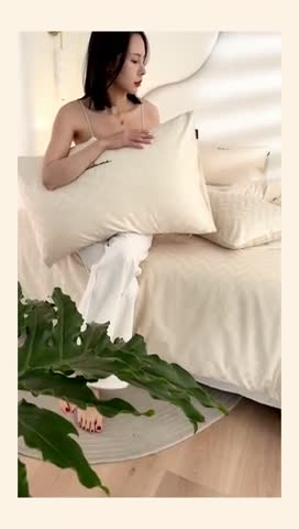 91家纺网 家纺一手货源 找家纺 安莱生活 2023爆款100S纯棉提花轻工艺刺绣系列四件套 轻工艺刺绣-温妮莎铂金