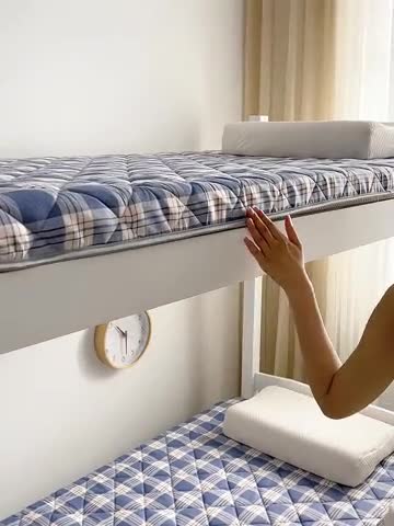 91家纺网 家纺一手货源 找家纺 寐珂 2025新款水洗棉棉花床垫系列-学生款 杜卡迪