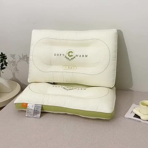 91家纺网 家纺一手货源 找家纺 赛格时代家居 2023新款聚乳酸舒适定型羽丝绒枕头枕芯