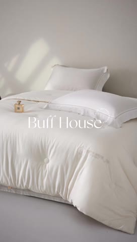 91家纺网 家纺一手货源 找家纺 纪梵茜家纺 高奢李官奇70%大豆被被子被芯-云端场景二