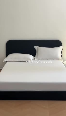 91家纺网 家纺一手货源 找家纺 618家纺 2023新款100支北欧长绒棉单品系列 枕套 纯色本白