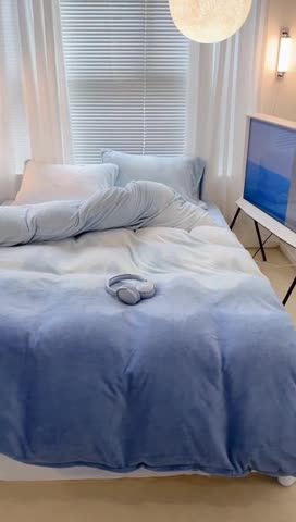 91家纺网 家纺一手货源 找家纺 昔可家纺 2023新款柔软亲肤晕染牛奶绒四件套 那片蓝海