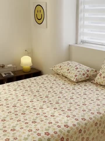 91家纺网 家纺一手货源 找家纺 洋铭区 2023新款全棉单品床单花多多