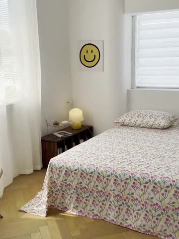 91家纺网 家纺一手货源 找家纺 洋铭区 2023新款全棉单品床单小花紫粉