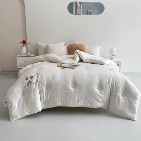 91家纺网 家纺一手货源 找家纺 （总）爱宝被业 2023新款针织棉华夫格被-单被