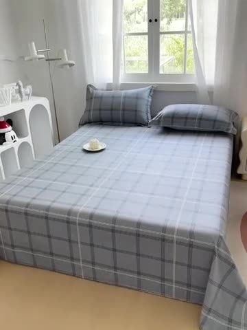 91家纺网 家纺一手货源 找家纺 2023新款全棉枕套（与已发布直角床单同款） 北欧格