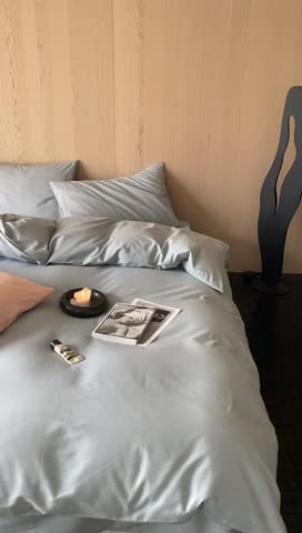 91家纺网 家纺一手货源 找家纺 旷野 2023新款纯色磨毛四件套 西风灰