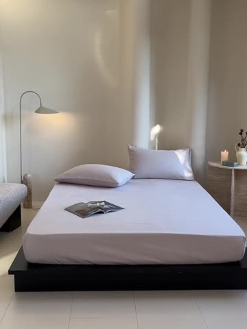 91家纺网 家纺一手货源 找家纺 （总）鹿班家居 2023新款100s全棉磨毛单品床笠