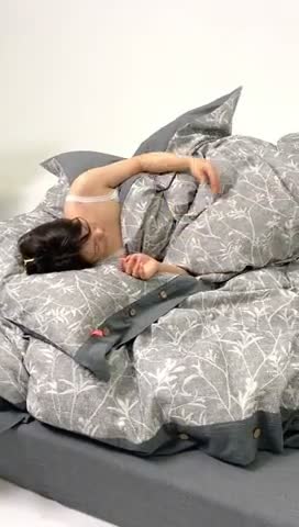 91家纺网 家纺一手货源 找家纺 （总）安莱 双层纱大提花高奢工艺款疯狂生长系列四件套