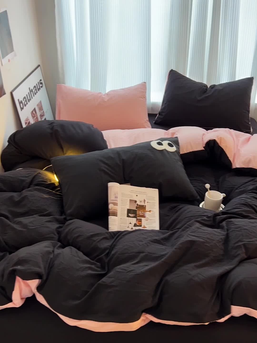 91家纺网 家纺一手货源 找家纺 (总)  优色良品 2023新款大眼毛巾绣系列四件套