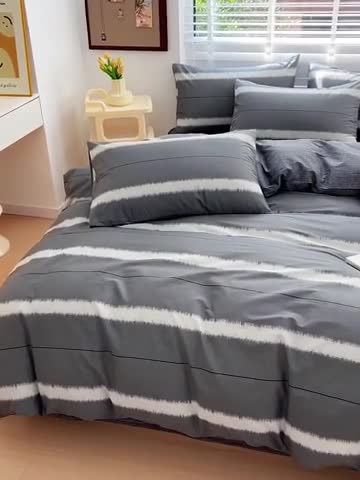 91家纺网 家纺一手货源 找家纺 西引力 2024新款全棉卡通印花四件套 光辉岁月