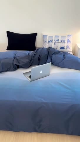 91家纺网 家纺一手货源 找家纺 （总）艾沁家纺 2024新款40支全棉渐变色混搭四件套