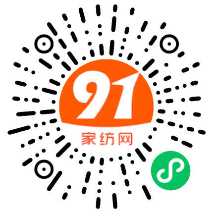 91家纺网 家纺一手货源 找家纺 简宜家居 2022新款纯棉提花水洗棉纽扣款四件套 都市-灰