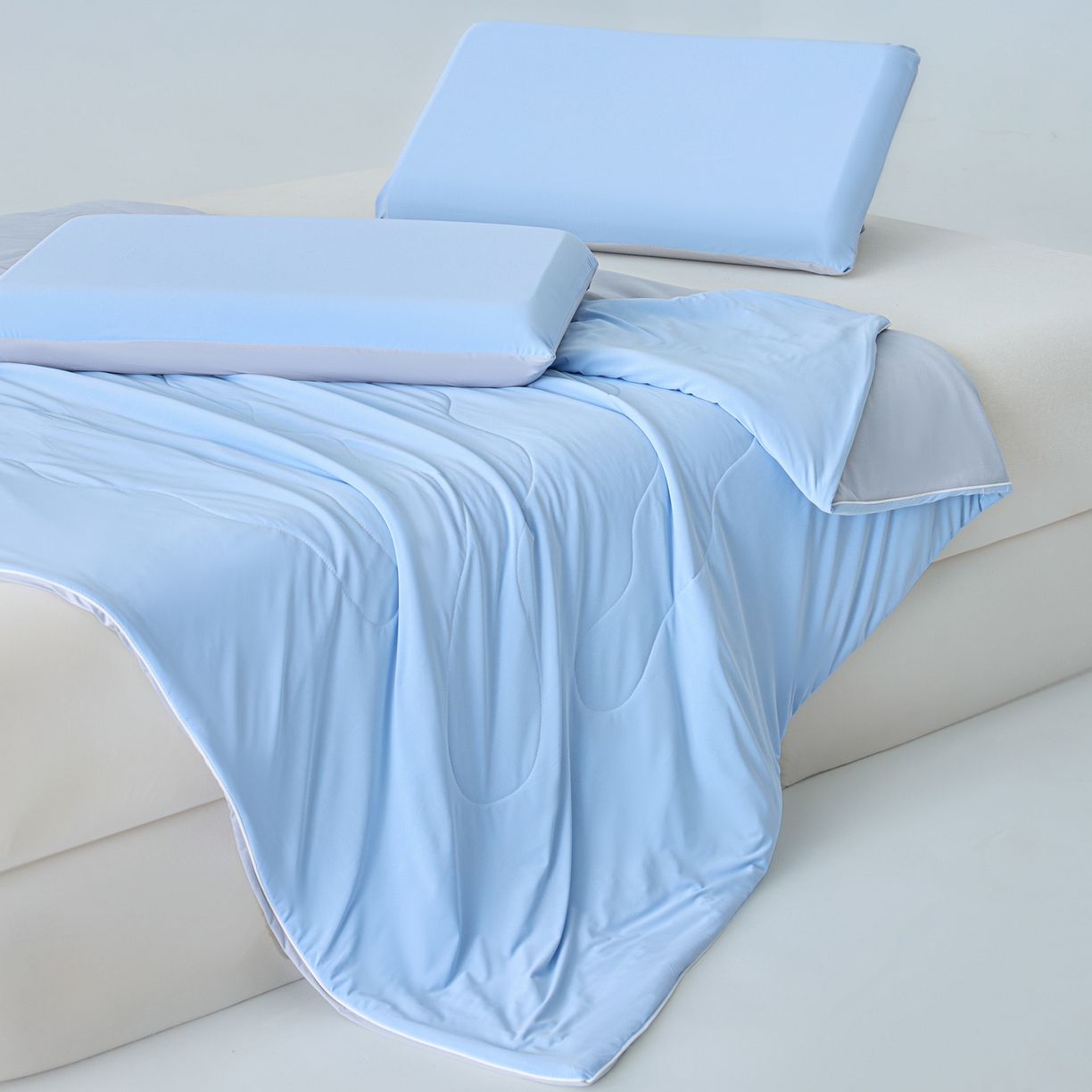 2026新款A类凉感丝仿锦氨针织棉双面用夏被