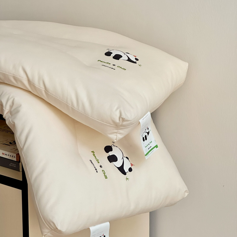 （总）北鸣有鱼2024新款PandaChill熊猫躺平枕学生枕儿童枕头枕芯